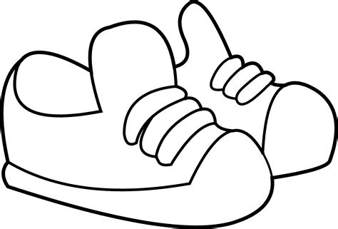 Printable Coloring Pages Of Shoes